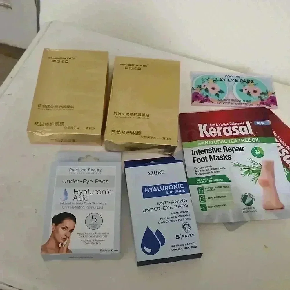 Eye and foot masks - Picture 1 of 7